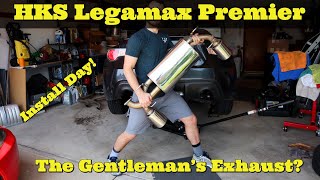 Installing An HKS Legamax Premier Exhaust On My Subaru BRZ