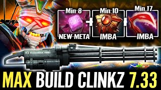 All Meta in ONE - 7.33 Dota 2 new Clinkz Hyper Right Clink Build