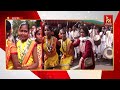 koraput tribal dance performs at gandhi marg in bhubaneswar on the eve of 75th republic day