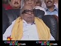 ajith angry and brave speech in karunanidhi function