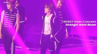 [4K] 190927 히어로콘서트 제노 직캠 JENO focus full cam (Stornger+Boom)