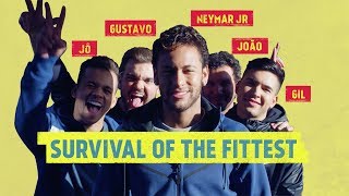 GYM CHALLENGE: Neymar Jr hits the gym for a brutal fitness test!