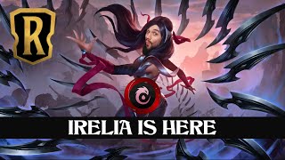 IRELIA REACTION | Expansion Reveal Release Spoiler | Legends of Runeterra