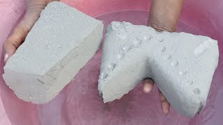 ASMR very soft sand black 🖤 powdery silky smooth paste play block Move dipping crumble in 💦🌊🥶