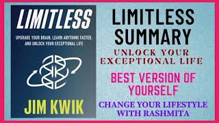 LIMITLESS BOOK SUMMARY| JIM KWIK| UNLOCK YOUR FULL POTENTIAL