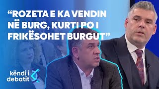 “Rozeta e ka vendin në burg, Kurti po i frikësohet burgut” debatojnë ashpër Maloku e Kastrati