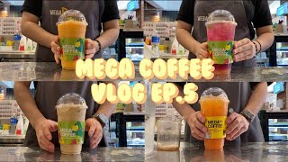 [CafeVlog] 메가커피 EP.5 🍂가을 신메뉴 🍁