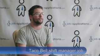 Taco Bell Interview - Shift Manager