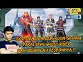 EKSPERIMEN MASUK ROOM GLOBAL PAKAI SKIN GHOST RIDER BARU , DAN BEGINILAH RESPONNYA !! - PUBG MOBILE