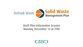 ​Solid Waste Management Plan Information Session