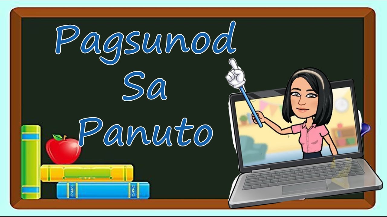 Pagsunod Sa Panuto (Filipino 2 Q1 Week 5) - YouTube