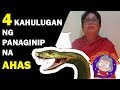 KAHULUGAN NG PANAGINIP NA AHAS SA PANAGINIP - IBIG SABIHIN (MEANING)