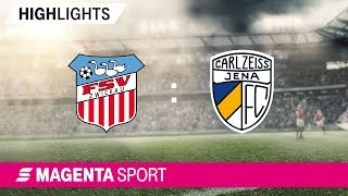 FSV Zwickau - FC Carl Zeiss Jena | Spieltag 24, 18/19 | MAGENTA SPORT