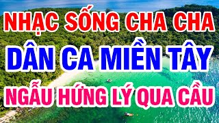 Karaoke Liên Khúc Nhạc Sống Cha Cha Tone Nam | Ngẫu Hứng Lý Qua Cầu