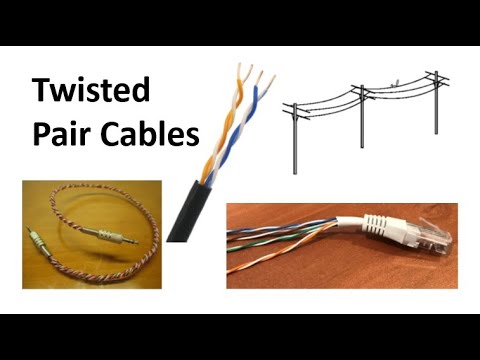 Why Are Cables Twisted? Twisted Pair Wires Explained - YouTube