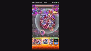 【モンスト】イザナミ零を使ってみた（常闇の神殿 修羅場）