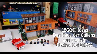 Review LEGO Cullen House from Twilight (Ideas Set 21354)