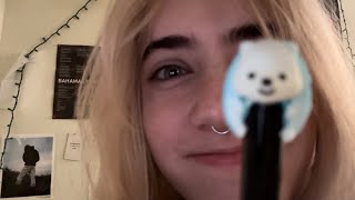 asmr chaotic ramble and taps :P (lofi)