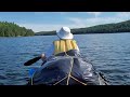 David & Joshua's Epic Canoe Camping Adventure - Part 4: Paddling Towards Our Campsite