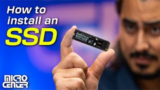 How to Install a SSD | Micro Center Tutorial