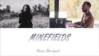 Faouzia, John Legend - Minefields (Lyrics - Letra en español)