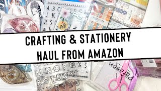 Unboxing | Crafting \u0026 Stationery Haul From Amazon