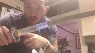 Watch me remove heavy rust from my sword in 3 minutes and not ruin my polish
