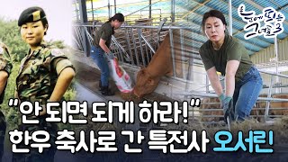 남다른 특전사 정신! 🐂한우 축사로 간 특전사 '오서린'ㅣ눈에 띄는 그녀들 3[26회] /YTN2U