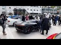 CHARLES LECLERC SPOTTED IN MONACO | FANS GO WILD #charlesleclerc #supercars #viral #trending #video