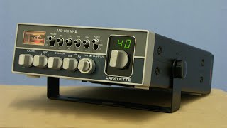 LAFAYETTE AFS 805 MKII, 100 Watts, CB radio bezel-remake 1