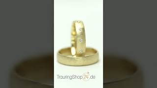 Preiswerte Gelbgold Eheringe für 2025! Günstig \u0026 Edel 💍 #trauringe #eheringe #hochzeit #verlobung