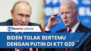 Joe Biden Tolak Temui Vladimir Putin di KTT G20 Bali tapi Siap Tatap Muka Jika Warganya Dibebaskan