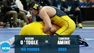 Keegan O'Toole vs. Cameron Amine: 2022 NCAA wrestling championship semifinal (165 lb.)