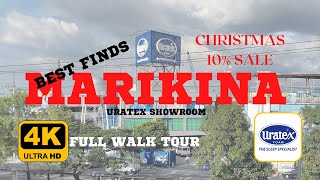 MARIKINA BEST FINDS: CHRISTMAS SALE-URATEX SHOWROOM (4K)