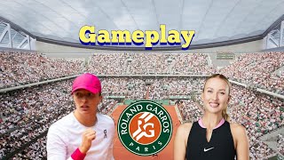I. Świątek vs A. Potapova [RG 24]| Round 4 | AO Tennis 2 Gameplay #aotennis2 #AO2