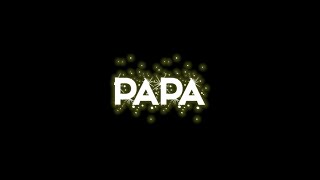 Papa Mere Papa | Main Aisa Hi Hoon | iMovie black Screen Status |  Himesh Reshammiya | Status Adda