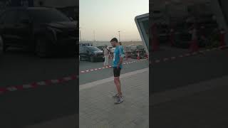 Al Raffa RUNmadan Volk-Running during fasting period in Dubai; Peter Piendl from Germany