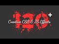 120+ | Html CSS & Javascript | Hover & Animation Effects