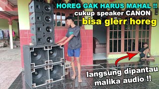 only CANON speakers!! in the hands of this junior high school student, he can HOREG THE MAXIMUM!!