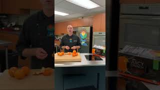 Chef Justin, Fresh From Florida Chef, Yummy Noble Juicy Crunch Tangerine