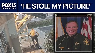 Florida man caught stealing Polk Sheriff Grady Judd's picture