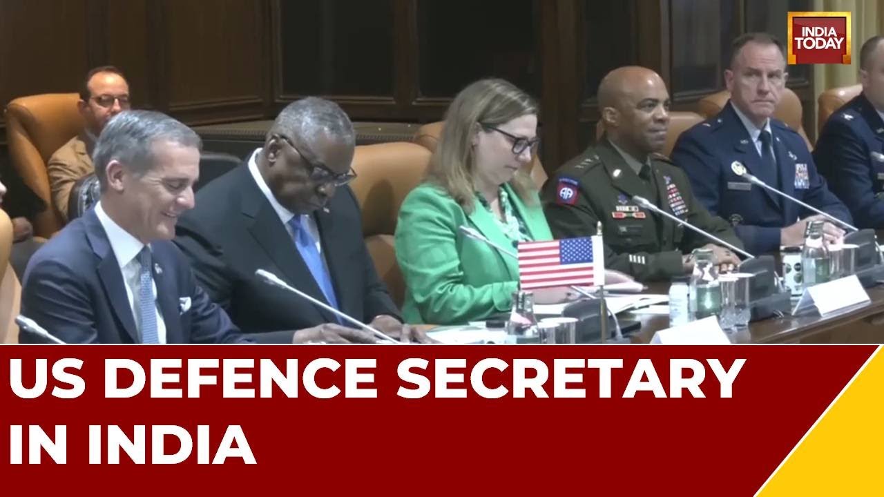 US Defence Secretary Lloyd Austin Arrives In India On Two-Day Visit ...