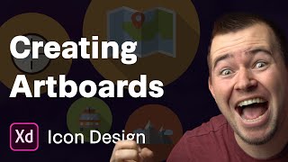 Creating Artboards for your Icons | Ep 9/30 [Icon Design in Adobe XD]