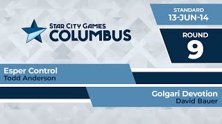 SCGCOL: Round 9 - Todd Anderson vs David Bauer | Standard