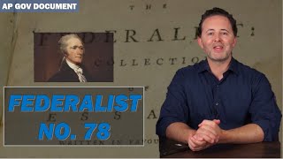 Federalist No. 78 AP Gov NEW!