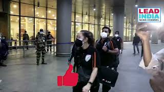 Afc Women's Asian Cup India 2022 Football Team Spotted At Airport