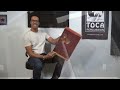 toca corner accent bass reflex cajon