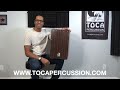 toca corner accent bass reflex cajon