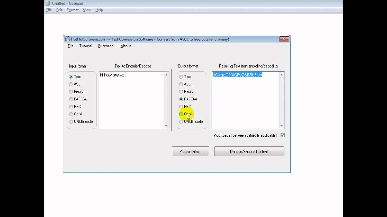 How To Convert Text To Hex, Text To Binary, Text To Octal, Hex To Text ...