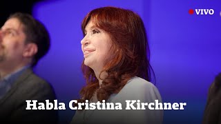 EN VIVO | Habla Cristina Kirchner en La Plata: presenta la Escuela Justicialista Néstor Kirchner